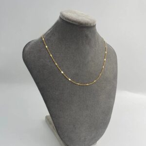 Choker Fio Coração- Banho Ouro 18K